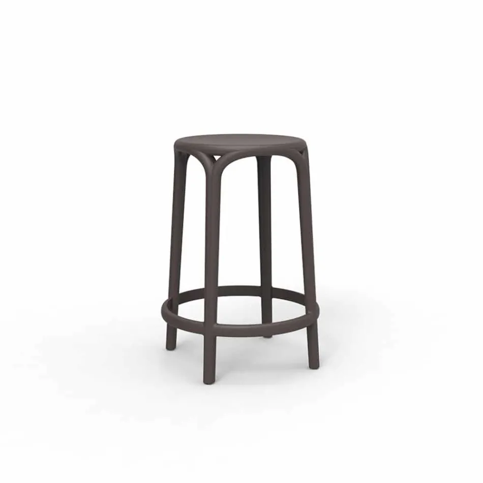 Taburete de exterior Brooklyn Vondom H 66 cm, en polipropileno. viadurini