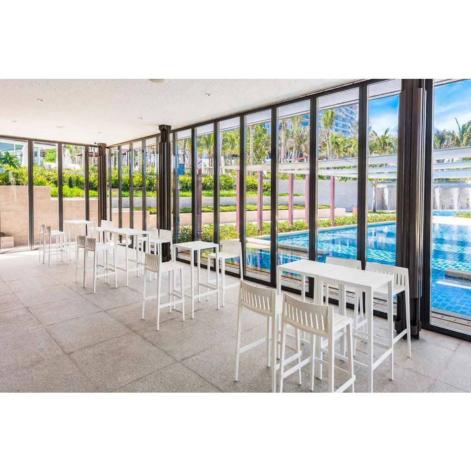 Taburete de jardín apilable Vondom Spritz H 97 cm en polipropileno viadurini