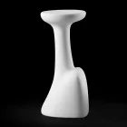 Taburete de jardín en polietileno coloreado Made in Italy - Stromboli viadurini