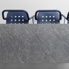 Taburete de jardín carcasa de aluminio Made in Italy - Noss by Varaschin viadurini