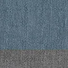 Taburete de salón de diseño en tela con borde y metal antracita - Scarat viadurini