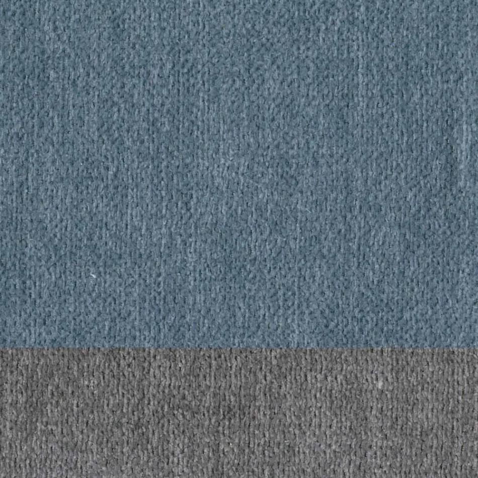 Taburete de salón elegante de diseño moderno en tela con borde - Scarat viadurini