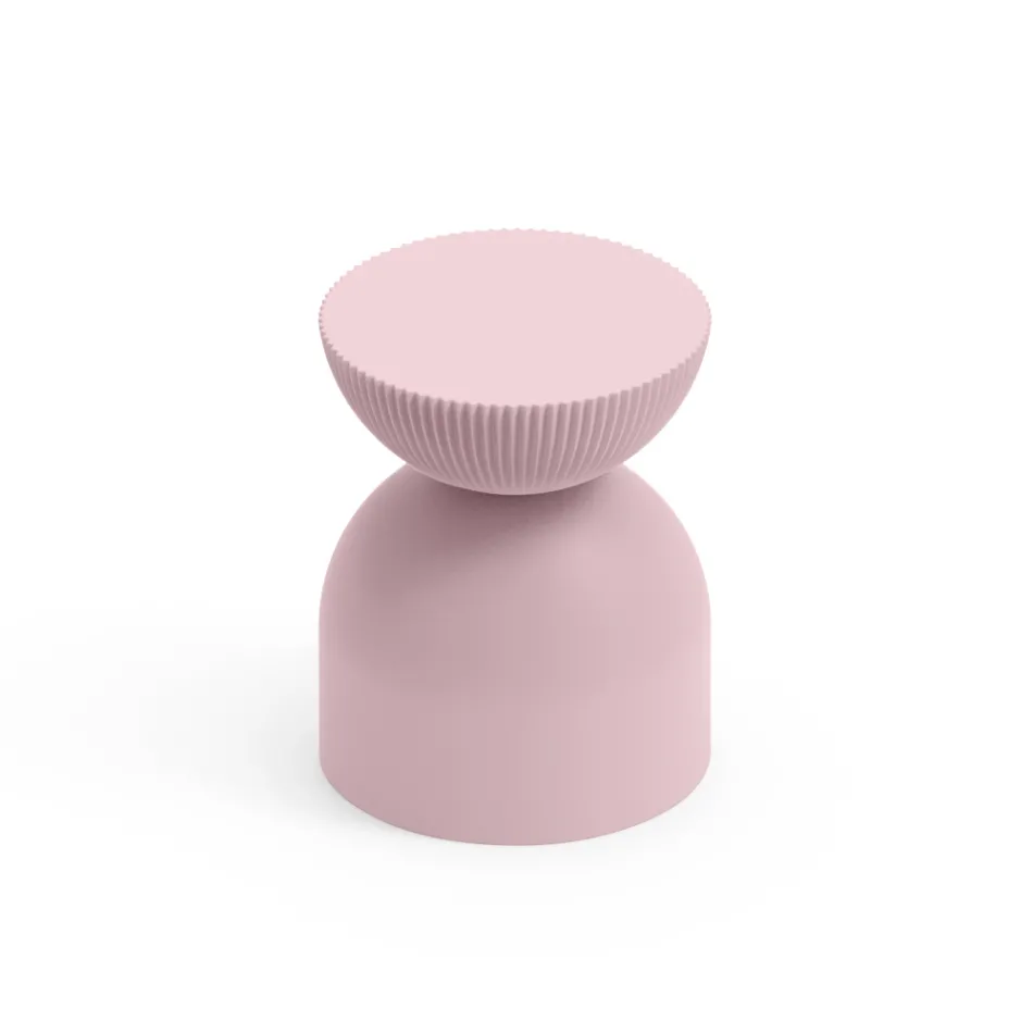 Taburete de Salón Fabricado en Polietileno de Diferentes Colores - Loopy viadurini