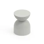 Taburete de Salón Fabricado en Polietileno de Diferentes Colores - Loopy viadurini