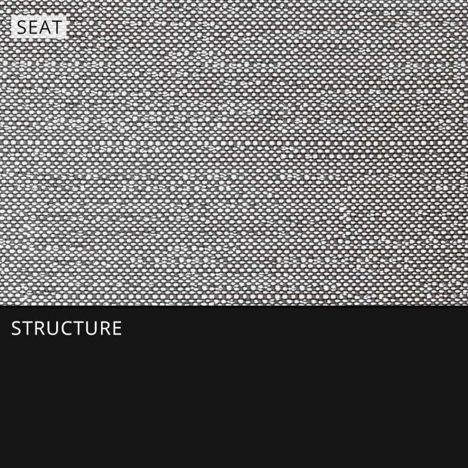 Taburete de diseño para exterior en aluminio de alta calidad, 3 piezas - Filomena viadurini