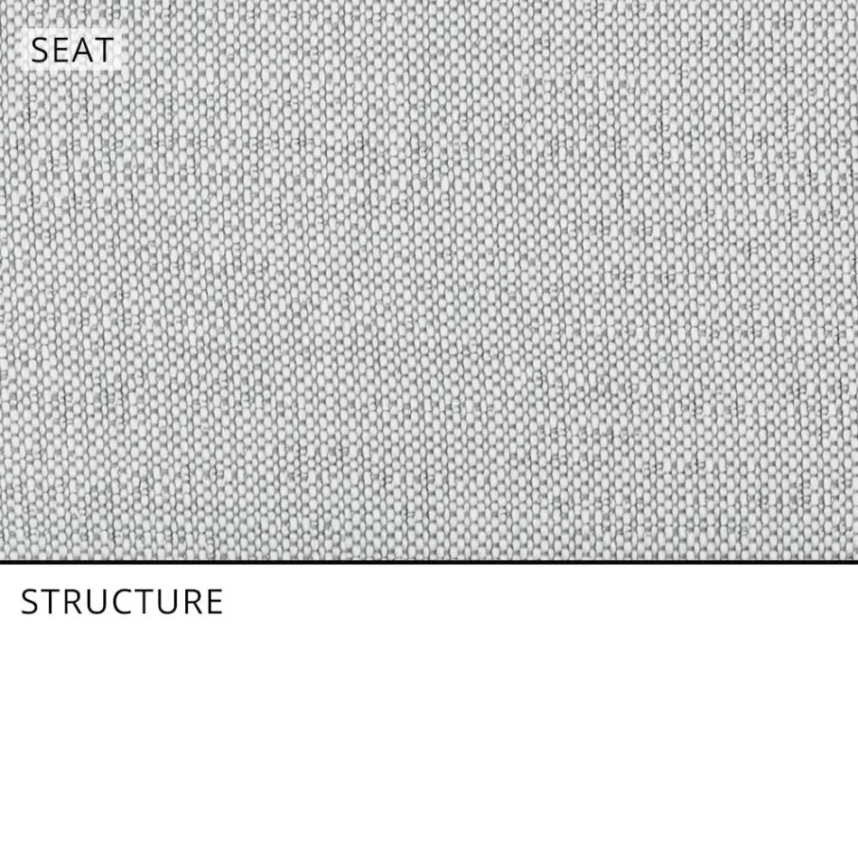 Taburete de diseño para exterior en aluminio de alta calidad, 3 piezas - Filomena viadurini