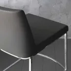 taburete de diseño para la cocina o el comedor Celine H80 viadurini