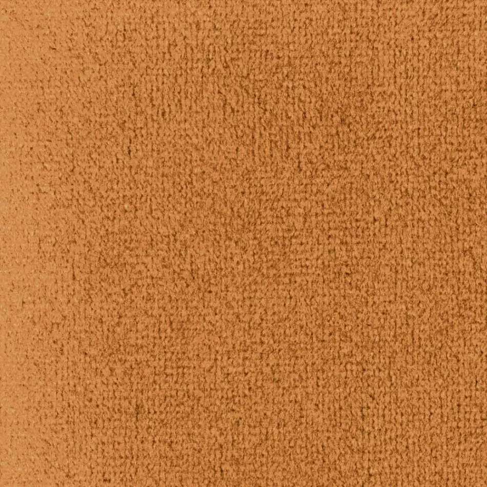 Taburete elegante de diseño moderno en terciopelo de colores y metal - Bizet viadurini