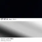 Taburete giratorio de tela y acero con elevador de gas Made in Italy - Marchesi viadurini