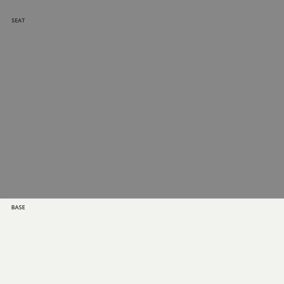 Taburete Apilable en Metal y Polipropileno Hecho en Italia, 2 Piezas - Charla viadurini