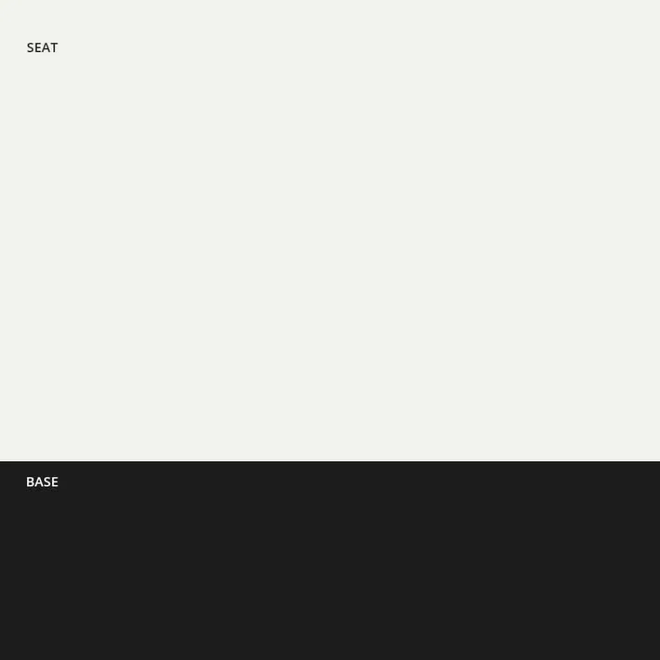 Taburete Apilable en Metal y Polipropileno Hecho en Italia, 2 Piezas - Charla viadurini