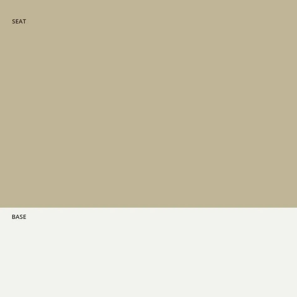 Taburete Apilable en Metal y Polipropileno Hecho en Italia, 2 Piezas - Charla viadurini