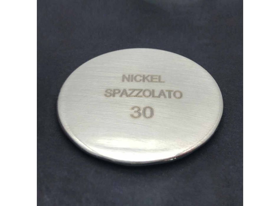 Cabezal de ducha cuadrado de acero inoxidable con nebulizadores Made in Italy - Selmo viadurini