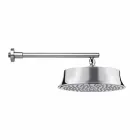 Cabezal de ducha de pared redondo en latón estilo clásico Made in Italy - Betto viadurini