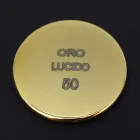 Cabezal de ducha redondo en acero inoxidable y latón Made in Italy - Aurelio viadurini