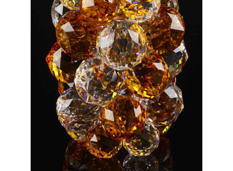Adorno decorativo de cristal en forma de piña Made in Italy - Piña