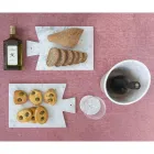 Posavasos modernos en mármol coloreado Made in Italy, 2 piezas - Nessa viadurini