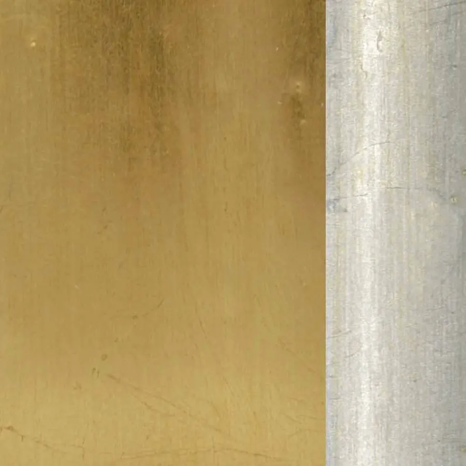 Espejo de pared de abeto, consola, hecho en Italia. viadurini