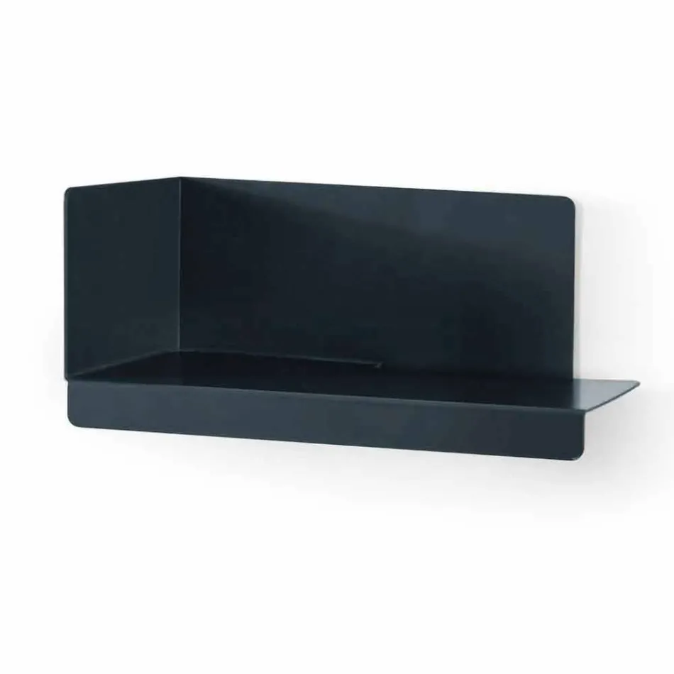 Espejo de pared y 3 estantes de metal de colores a la derecha o a la izquierda - Noelle viadurini