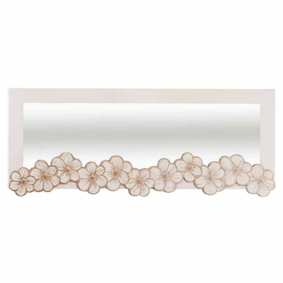 Espejo de pared de diseño hecho a mano hecho en Italia Senapina viadurini