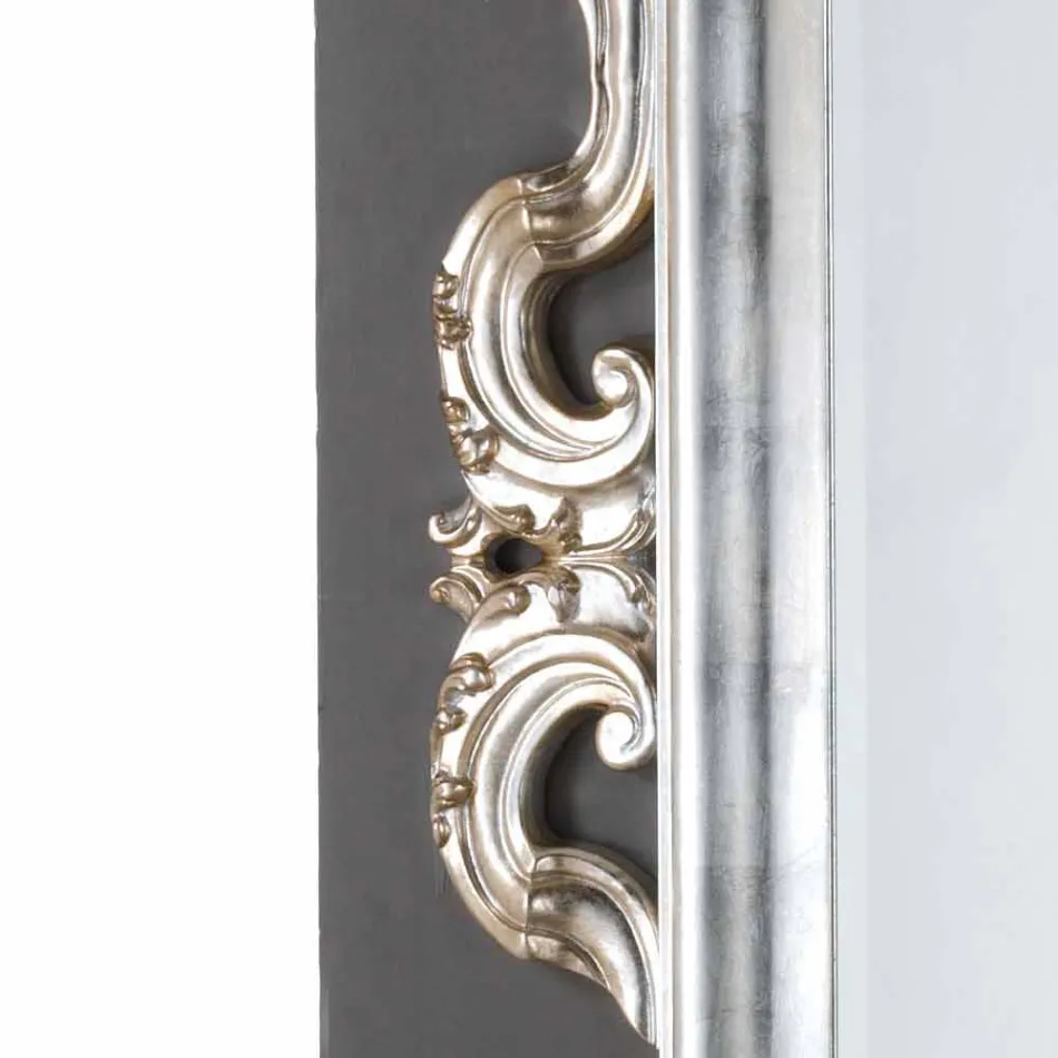 Espejo de pared de diseño de Guy, 118x240 cm, fabricado en Italia viadurini