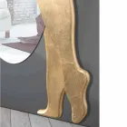 espejo de pared de MDF diseño moderno del hombre y de la mujer de la mano en forma de viadurini