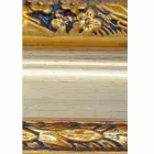 Moderno espejo de pared en madera de abeto hecho en Italia Armando viadurini