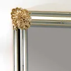 suelo de espejo / diseño de la pared, el marco de madera Luti, 96x196 cm viadurini