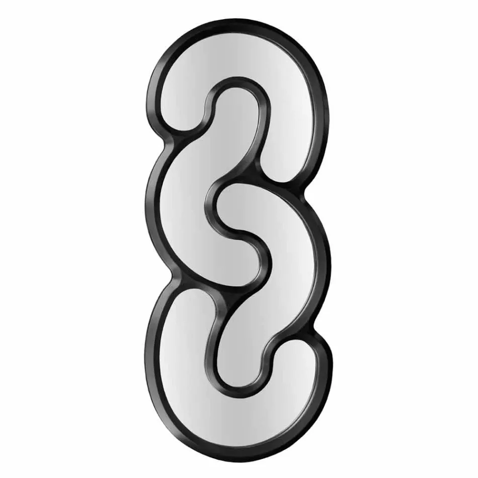 Espejo de pared hecho a mano en Italia Teo viadurini