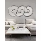 Espejo de pared hecho a mano en Italia Teo viadurini