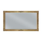 Espejo rectangular en pan de oro con espejo de suelo Made in Italy - Pele viadurini