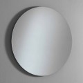 Espejo de pared redondo retroiluminado con LED Made in Italy - Ronda