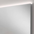 Espejo de baño con luz LED de diseño moderno con bordes esmerilados Veva viadurini