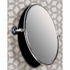 Espejo de pared para baño con marco de latón cromado - Rondello viadurini