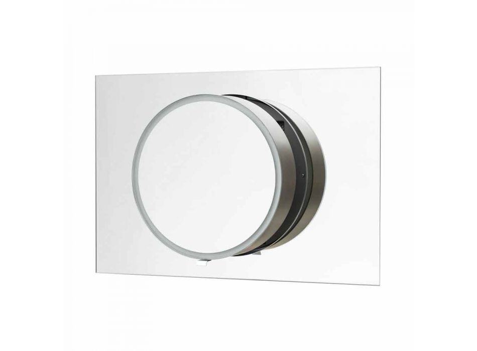 Espejo de pared para baño con iluminación LED - Dotta viadurini