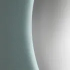 Espejo de baño de pared redondo minimalista con luz LED de 4000K Made in Italy - Roteo viadurini