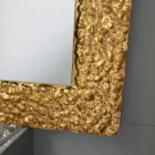 Espejo con marco de decoración en vidrio moderno diseño, Cecilia viadurini