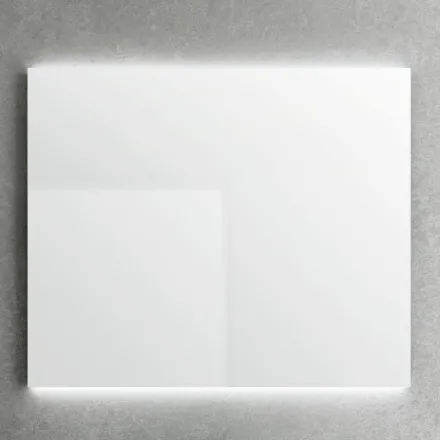 Espejo con retroiluminación en lados horizontales Made in Italy - Sigmund viadurini