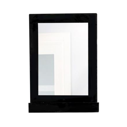 Armario con espejo de pared de plexiglás tricolor, fabricado en Italia - Kiran viadurini