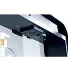 Contenedor de espejo de metal con puerta de doble espejo y luces Made in Italy - Jane viadurini