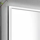 Espejo paquete de LED con un diseño moderno 2 puertas incorporado, Adele viadurini