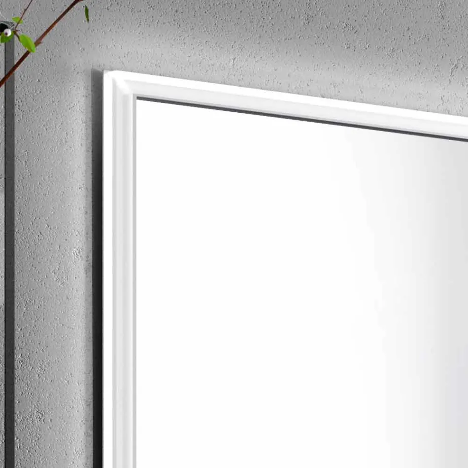 Espejo paquete de LED con un diseño moderno 2 puertas incorporado, Adele viadurini