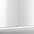 Espejo paquete de LED con un diseño moderno 2 puertas incorporado, Adele viadurini