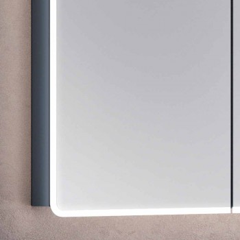 baño-espejo de pared con LED y 3 puertas, diseño moderno, Valter