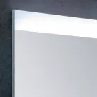 Espejo de baño con moderna iluminación LED de diseño Yvone viadurini