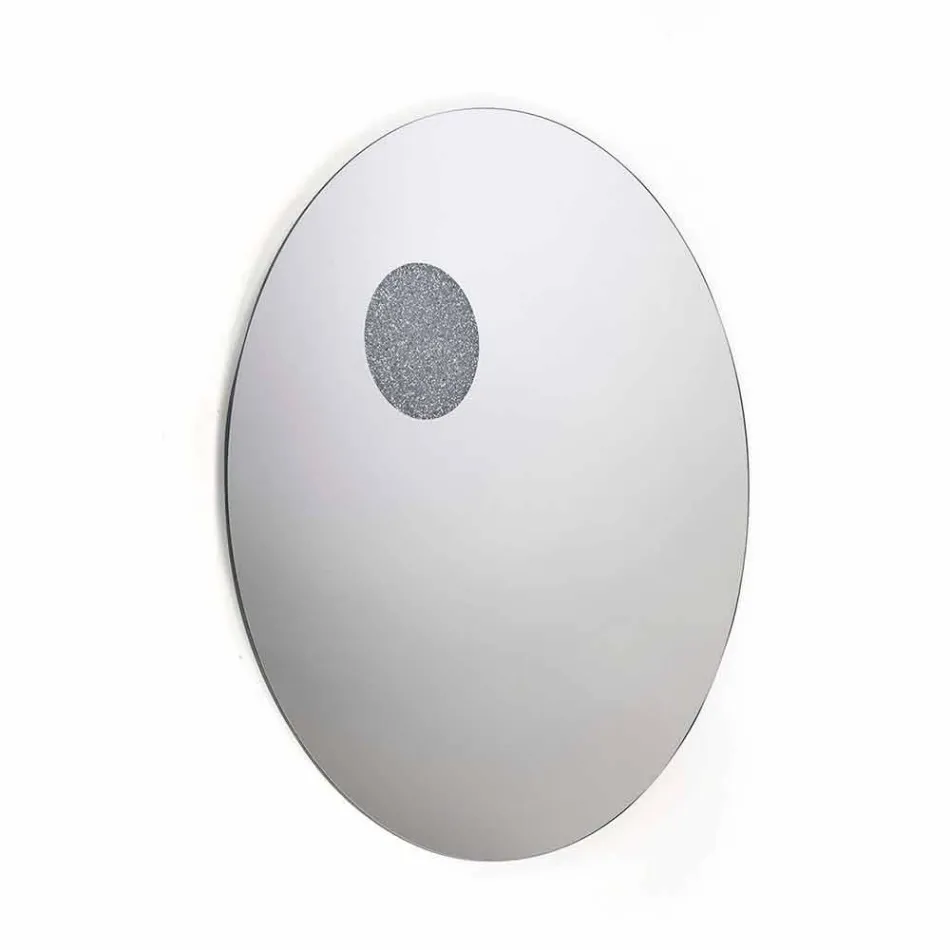Espejo de pared de diseño moderno 100% Made in Italy Amos viadurini
