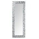 Espejo de pared en madera decorada a mano Made in Italy - Niagara viadurini