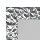 Espejo de pared en madera decorada a mano Made in Italy - Niagara viadurini