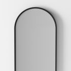 Espejo de pared ovalado retroiluminado Made in Italy - Riflessi viadurini