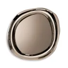 Espejo de pared con marco curvo, fabricado en Italia - Babila viadurini